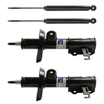 Front Rear Shocks Struts For Buick Verano 2012-2017 Monroe New. Price: $450.41.