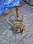 Porsche GT4 Rear Left Suspension 981 Strut Hub Absorber Wishbone Used. Price: $2289.22.