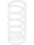 Genuine Nissan Coil Spring 55020-1EA0B New. Price: $408.61.