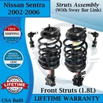 Monroe Oem Front Struts W/sway Bar Links For 2002-2006 Nissan Sentra 9YR Warran. New. Price: $255.56.