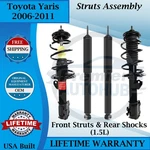 Monroe Oem Front Strut & Rear Shock For 2006-2011 Toyota Yaris Lifetime Warranty New. Price: $377.77.