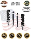 Fcs Genuine Oe Front Struts & Rear Shocks For Infiniti G35 3.5L (2004-2006) New. Price: $299.12.