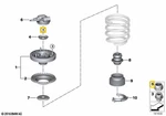 Genuine Bmw Guide Support Lock Nut 31106774714 M14X1,5-05 ZNS3 New. Price: $9.95.