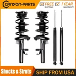 Front & Rear Suspension Strut Coil Spring Assembly 13-18 Ford Focus New. Price: $143.69.