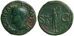 Agrippa (d. 12 Bc) Augustus General Roman Ae As Coin Neptune Ric 58 (gaius). Price: $400.00.