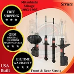 Kyb Oem Front & Rear Struts For 1993-1995 Mitsubishi Mirage Year Warranty New. Price: $389.04.