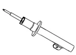 Right Strut Oem 15-23 Dodge Charger Used. Price: $65.00.