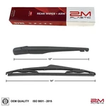 Rear Wiper Arm Blade For Bmw X3 EB3 2004-2010 61-62-3-400-708 Oe Quality New. Price: $9.90.