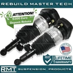 Rebuilt Rear Left & Right Air Suspension Struts Set For Bmw X6 (G06) 2020-2026 Remanufactured. Price: $1185.31.