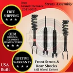 Monroe Oem Front Struts & Rear Shocks For 2011-2015 Jeep Grand Cherokee 4X4 New. Price: $465.91.