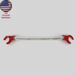 New Engine Strut Tower Brace Crossmember Red Fits 2015- 2023 Mustang. Price: $69.00.