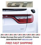 18 19 20 21 22 23 24 Dodge Durango Chrome Trunk Decklid Gt Nameplate New Mopar. Price: $35.00.