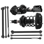 Complete Struts + Rear Trailing Arms Lateral Links For 2008 Pontiac Grand Prix New. Price: $237.03.