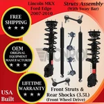 Monroe Oem Front Struts & Rear Shocks W/ Sway Bar 2007-2010 Lincoln/ford 2WD New. Price: $457.54.
