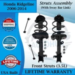 Gabriel Oem Front Struts W/ Sway Bar For 2006-2014 Honda Ridgeline Lifetime War. New. Price: $262.74.