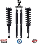 Complete Fcs Front Coil Spring & Rear Shock Assembly Fits 07-21 Toyota Tundra New. Price: $303.96.