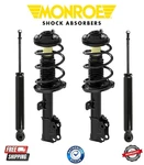 Complete Monroe Kit Front Coil Spring & Rear Shock For 18-24 Toyota Camry Fwd New. Price: $456.27.