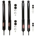 Monroe Reflex Light Truck Front And Rear Suspension Shock Absorber Kit For Ram New. Price: $187.95.