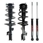 Fcs Front Suspension Struts And Rear Shock Absorbers Kit For Toyota Sienna Fwd New. Price: $251.95.