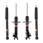Kyb Complete Front Struts & Rear Shocks Kit Set Fits 2006-2011 Honda Civic Coupe New. Price: $367.95.