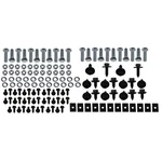 Front Sheetmetal Hardware Fastener Bolt Kit 1962-67 Chevrolet Chevy Ii 104PC New. Price: $63.00.