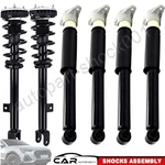 Front Driver Passenger Struts Shocks Rear For 2009-2014 Hyundai Genesis New. Price: $381.27.
