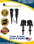 New Oe Front & Rear Struts For 2000-2005 Hyundai Sonata Lifetime Warranty. Price: $377.94.