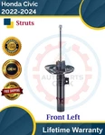 Premium Oe Front Left Strut For 2022-2024 Honda Civic 9 Year Warranty New. Price: $71.96.