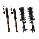 Kyb Complete Front Rear Suspension Strut Shocks Set For Honda Civic Sedan New. Price: $519.95.