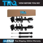 Trq Front & Rear Strut Shock Absorber Kit For 18-24 Toyota Camry 19-22 Avalon New. Price: $304.95.