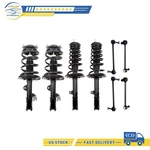 Struts Fits 2006-2012 Toyota Avalon Front Rear W/ Coil Springs Sway Bars Links New. Price: $297.55.
