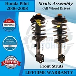 Kyb Oem Front Strut Assembly For 2006-2008 Honda Pilot 4X4 Lifetime Warranty New. Price: $479.52.