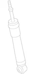 Genuine Mitsubishi Suspension Shock Absorber 56210W370P New. Price: $197.89.