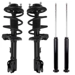 For 2007-2009 Mitsubishi Outlander Complete Front Struts W/ Spring & Rear Shock New. Price: $149.22.