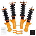 Maxpeedingrods Coilover 24 Way Damper Shocks Springs Kit For Tiburon L4/V6 03-08 New. Price: $330.00.