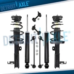 Front Struts W/coil Spring Rear Shocks Sway Bars Kit For 2012 - 2016 Buick Regal New. Price: $217.76.