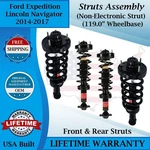 Monroe Oem Front & Rear Struts 2014-2017 Ford Expedition/ Lincoln Navigator New. Price: $543.46.