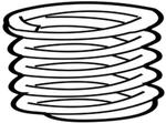 48231-35321 Toyota Spring, Coil, Rear Rh 4823135321, New Genuine Oem Part. Price: $251.08.