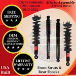 Monroe Oem Front Strut & Rear Shock For 2015-2022 Gmc Canyon/chevy Colorado 4WD New. Price: $393.96.