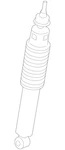 Genuine Ford Shock Absorber HC3Z-18124-G New. Price: $106.15.