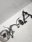 2019-2025 Chevrolet Silverado 1500 Crew Cab Left Driver Front Suspension Knee Used. Price: $299.00.