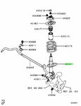 Oem Strut,fr Susp Genuine Mitsubishi Lancer Evolution X 4060A127 New. Price: $927.29.