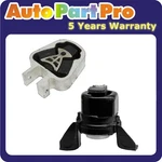 Ford Fusion 2.5L 2013-2017 Engine Motor Mount Set Front & Torque Strut Lower New. Price: $303.79.