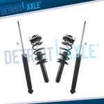 Front Struts W/ Coil Spring Rear Shocks For 2012-2018 Audi A6 Quattro A7 New. Price: $217.91.