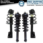 Front Rear Complete Shock Strut Spring Assembly Driver Passenger 4PC Set Kit New. Price: $266.37.