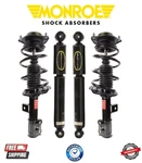 Complete Monroe Front Strut Coil Springs & Rear Shock Kit For 11-16 Elantra New. Price: $350.78.