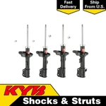 SET(4) Kyb Excel-g Strut Assembly Front & Rear For 2004-2007 Suzuki Aerio New. Price: $377.15.