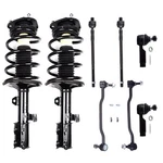 Front Strut & Coil Spring Sway Bar Tie Rod For Nissan Altima 2002-2006 2.5L New. Price: $199.29.
