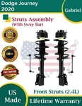 Gabriel Oem Front Struts & Sway Bar For 2020 Dodge Journey 2.4L Lifetime Warran. New. Price: $399.50.