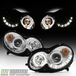 2003-2009 Mercedes Benz W209 Clk-class Led Drl Projector Headlights Left+right New. Price: $438.99.